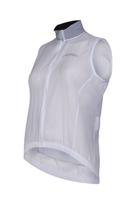La Classica Ghisallo Women's Cycling Gilet - White - Sportandleisure.com