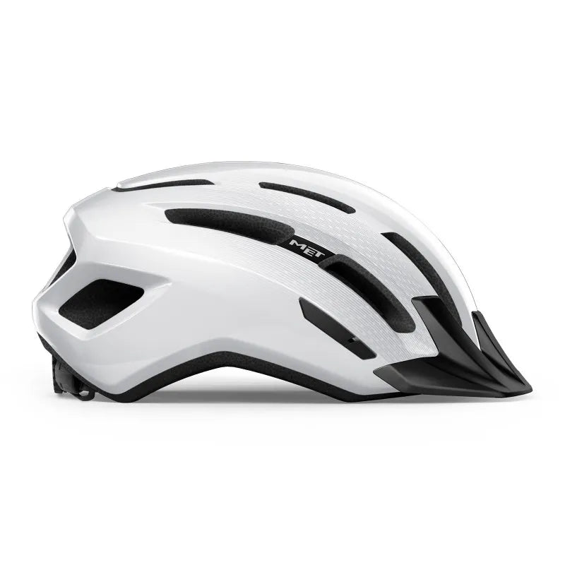 Met Downtown Active Bike Helmet - White - M/L - Sportandleisure.com