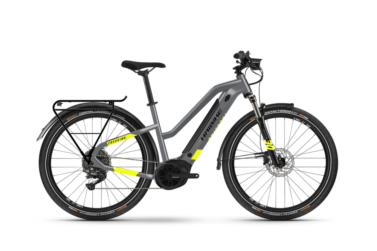 Haibike Trekking 6 Mid 630Wh Electric Hybrid Bike - Yamaha PW-S2 - Shimano Deore - Sport & Leisure