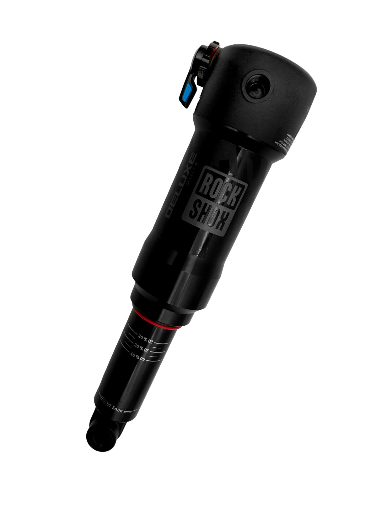 RockShox Deluxe Select+ RT Trunnion Rear Shock – 205x57.5mm / DebonAir+ / LNL - Sport & Leisure