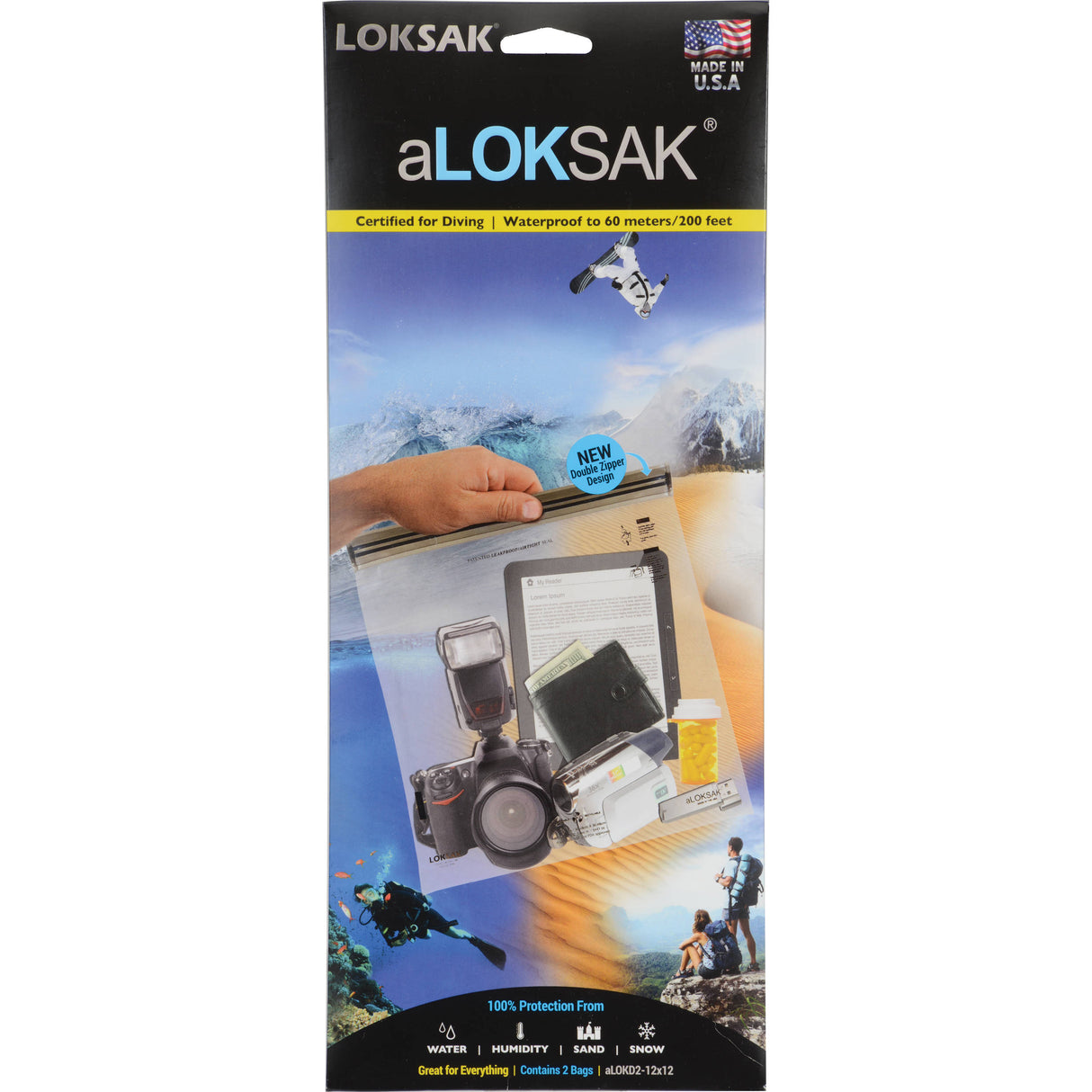 Loksak Element Proof Bag - Pack of 2 - Sportandleisure.com