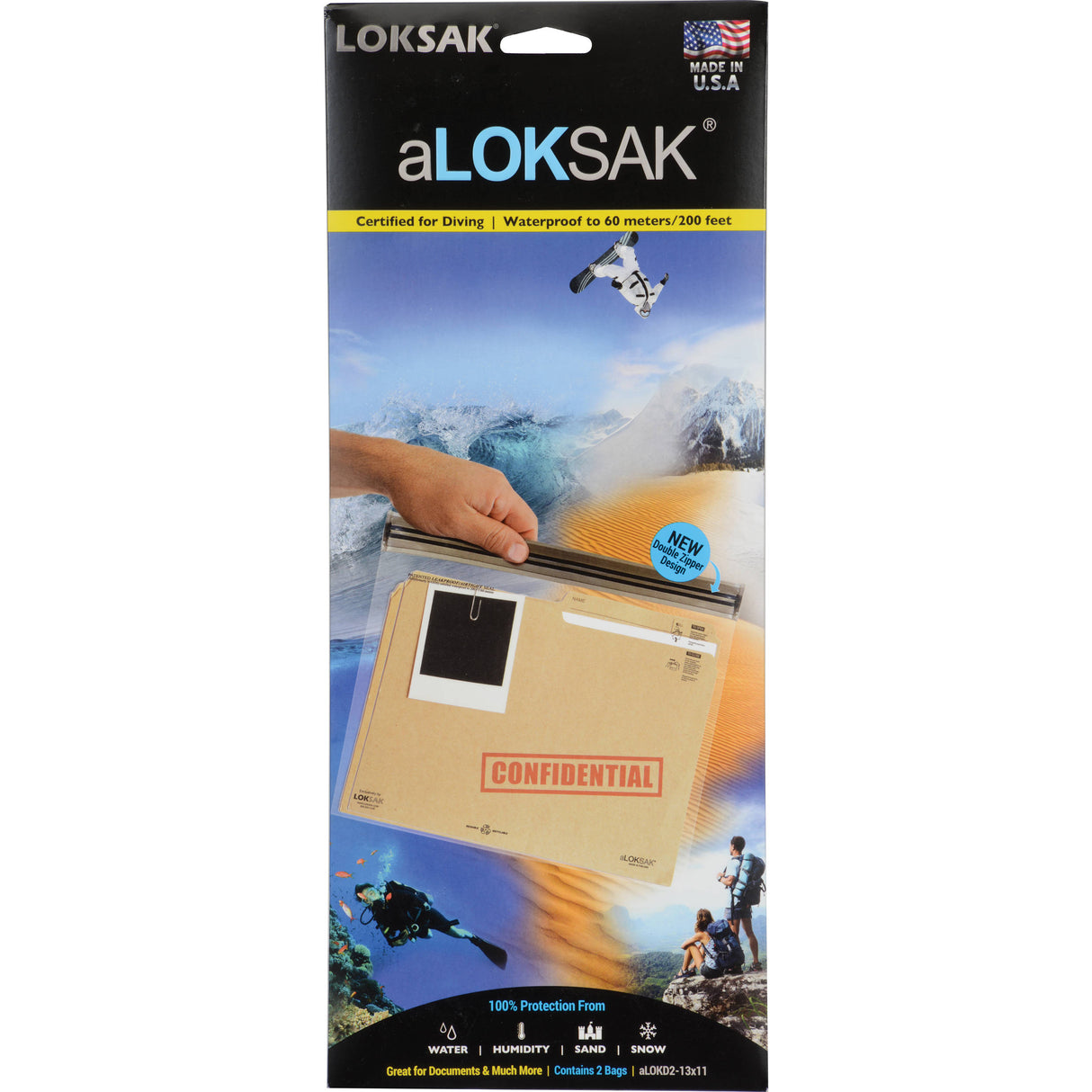 Loksak Element Proof Bag - Pack of 2 - Sportandleisure.com