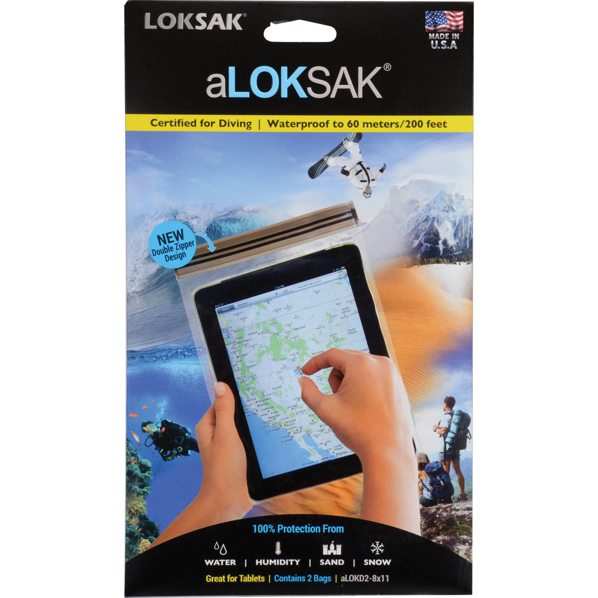 Loksak Element Proof Bag - Pack of 2 - Sportandleisure.com