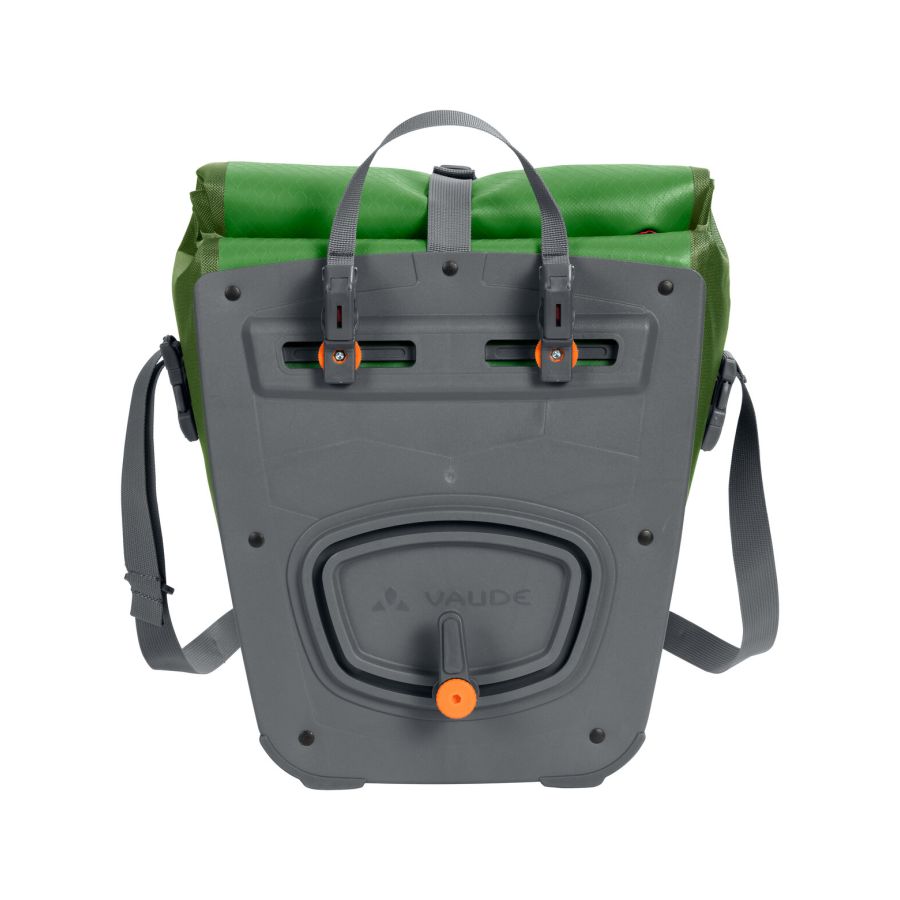 Vaude Aqua Front 28L Bike Panniers - Parrot Green - Pack of 2 - Sportandleisure.com