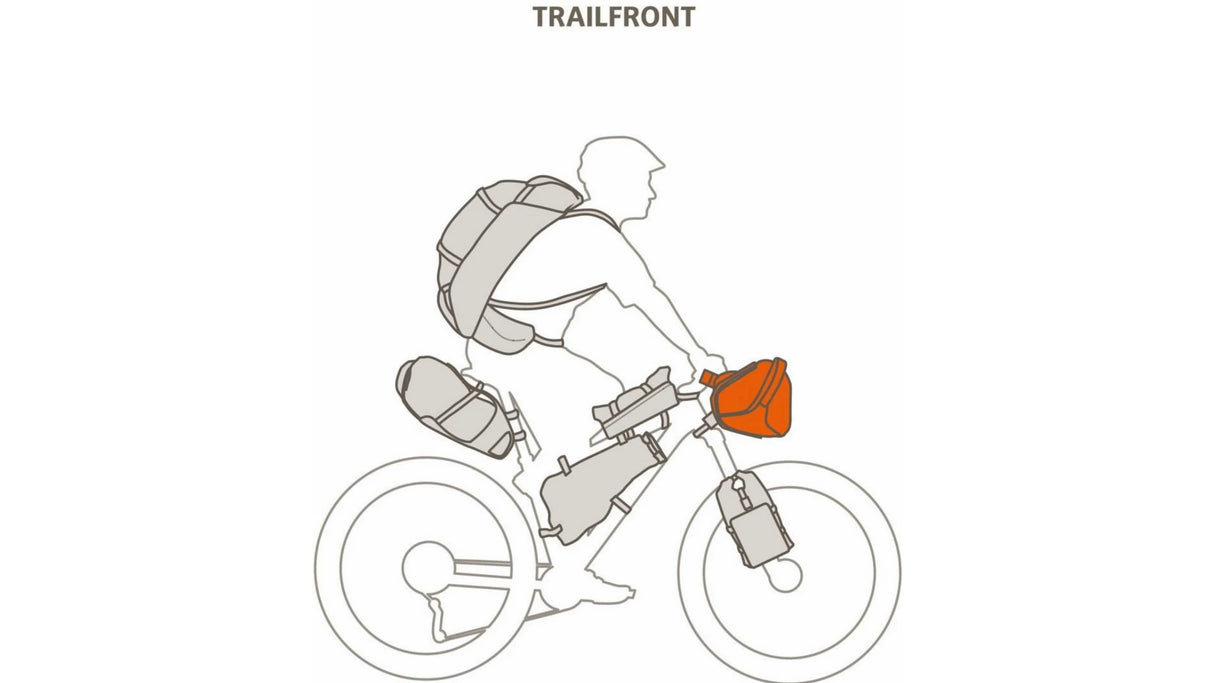 Vaude Trailfront 19 L Handlebar/Bikepacking Bike Pannier - Sportandleisure.com