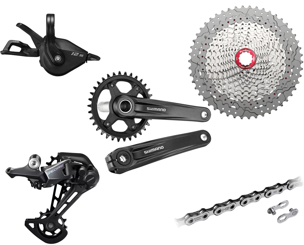 Shimano M6100 1 x 12 Boost Groupset