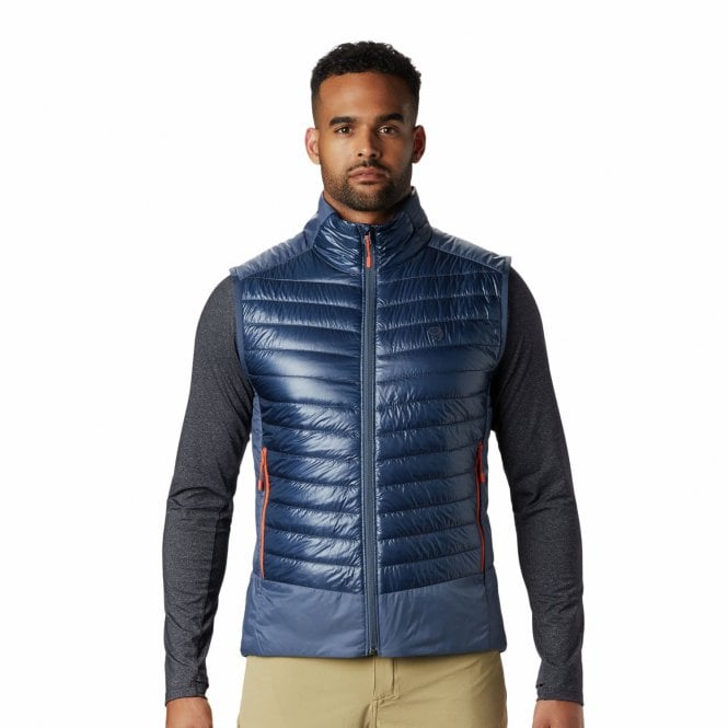 Mountain Hardwear Ghost Shadow Vest - Small - Zinc - Sportandleisure.com