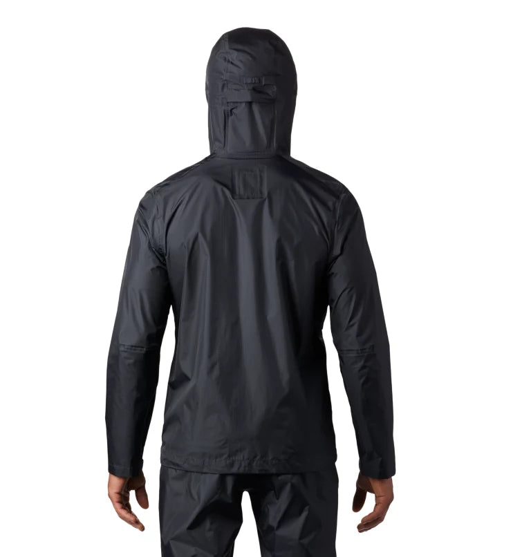 Mountain Hardwear Acadia Jacket - Men - Dark Storm - Large - Sportandleisure.com