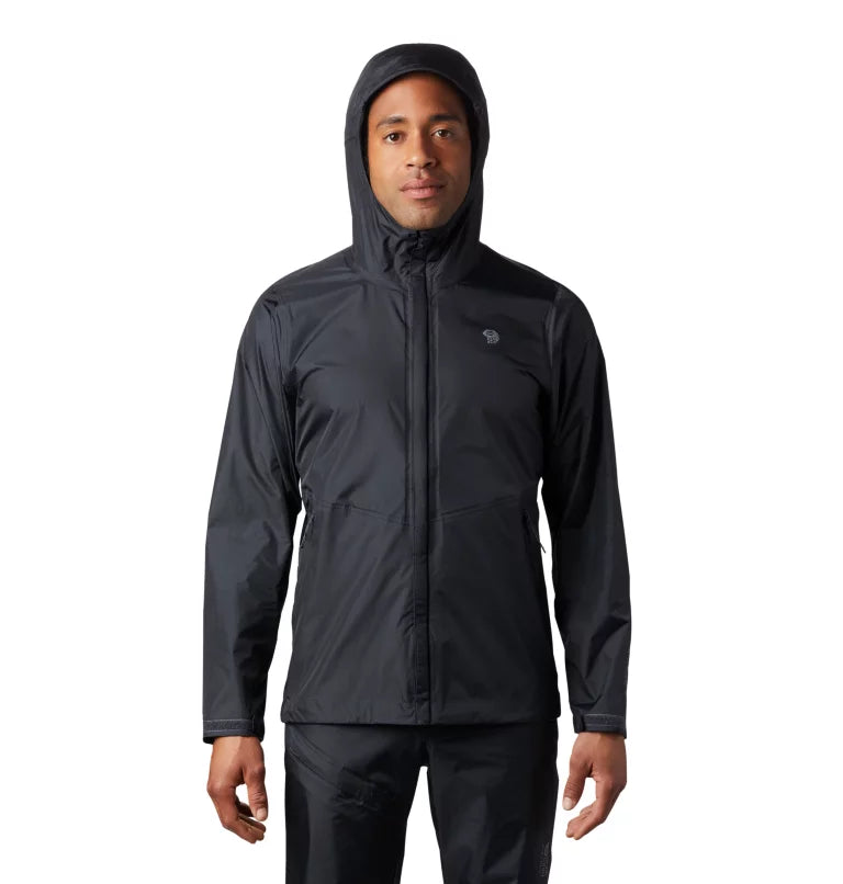 Mountain Hardwear Acadia Jacket - Men - Dark Storm - Large - Sportandleisure.com