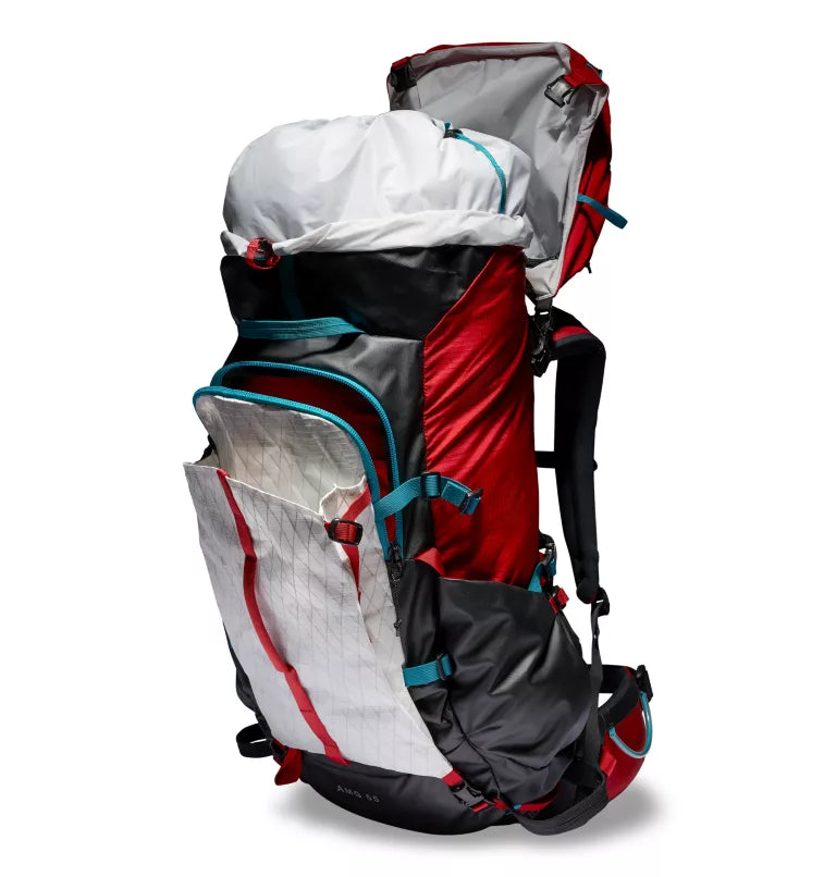 Mountain Hardwear Unisex AMG Backpack - 55L - Alpine Red - Sportandleisure.com
