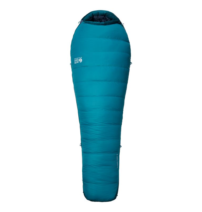 Mountain Hardwear Women's Bishop Pass 15F/-9C Sleeping Bag - Vivid Teal - Reg - Sportandleisure.com