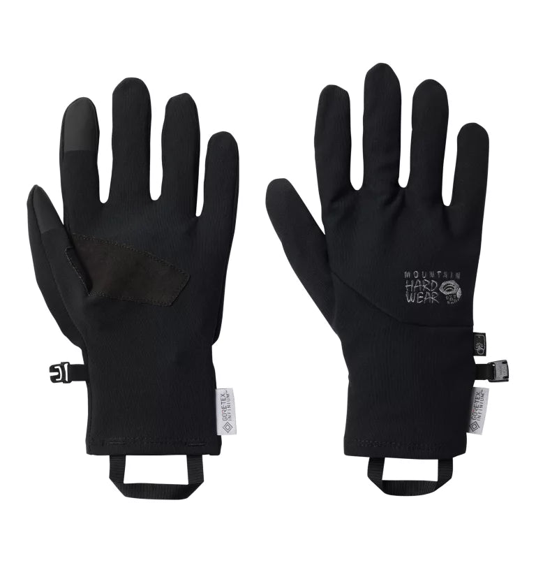 Mountain Hardwear WindLab Gore-Tex Infinium Stretch Glove - Black - Extra Small - Sportandleisure.com