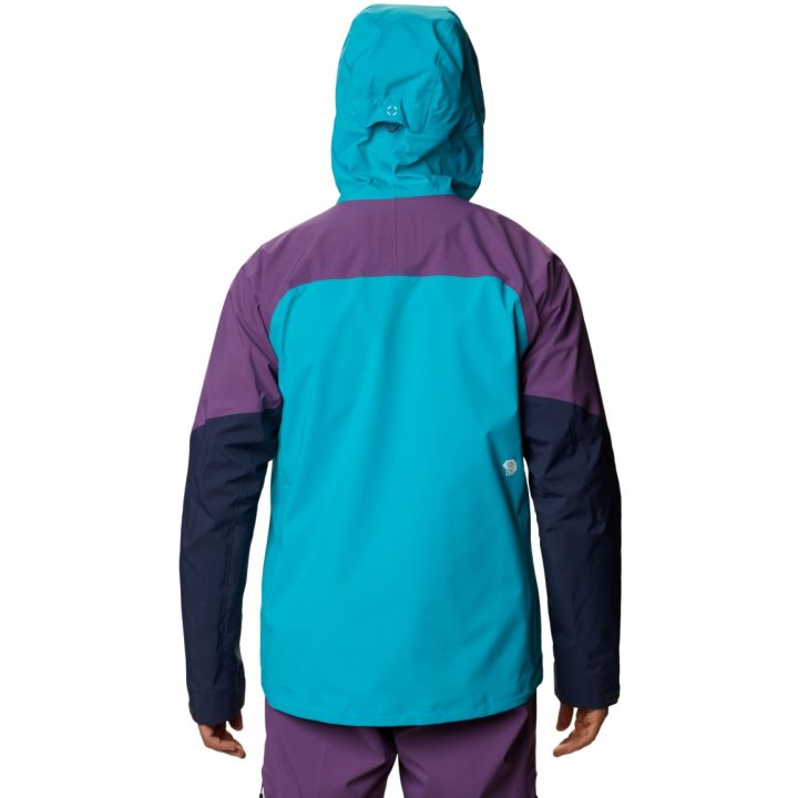 Mountain Hardwear Exposure 2 Gore-tex Pro Lite Jacket - Traverse - Large - Sportandleisure.com