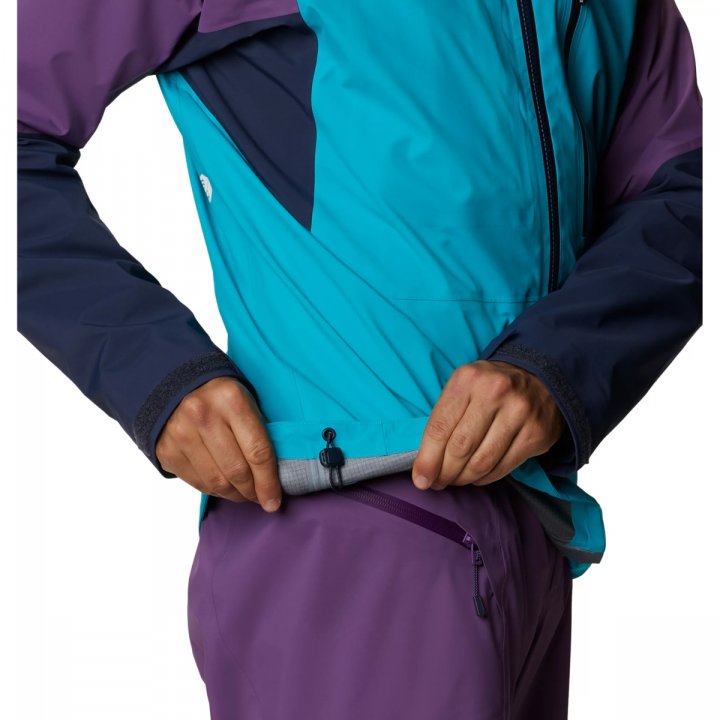 Mountain Hardwear Exposure 2 Gore-tex Pro Lite Jacket - Traverse - Large - Sportandleisure.com