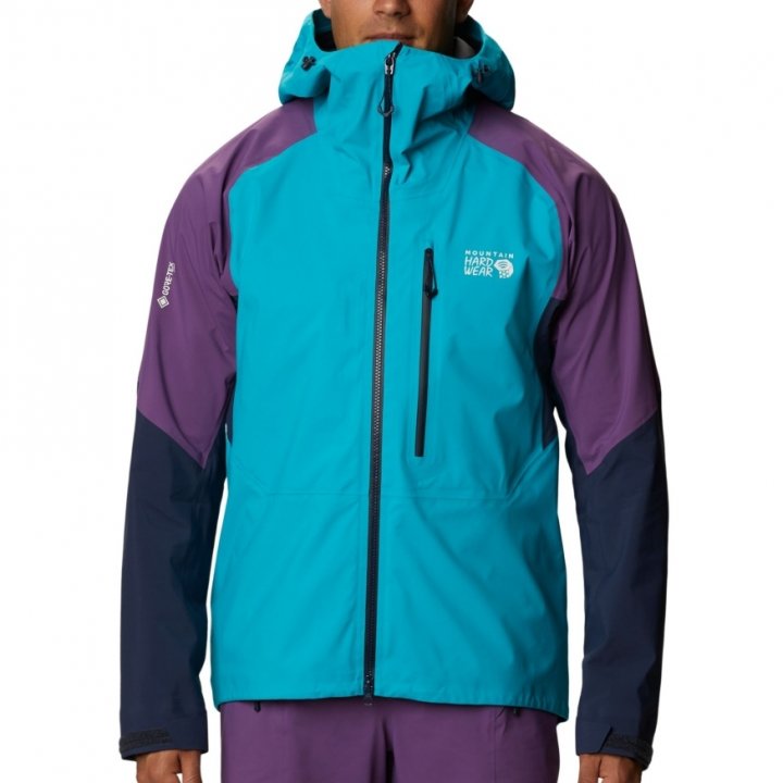 Mountain Hardwear Exposure 2 Gore-tex Pro Lite Jacket - Traverse - Large - Sportandleisure.com
