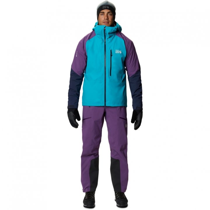 Mountain Hardwear Exposure 2 Gore-tex Pro Lite Jacket - Traverse - Large - Sportandleisure.com