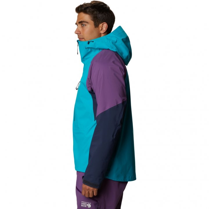 Mountain Hardwear Exposure 2 Gore-tex Pro Lite Jacket - Traverse - Large - Sportandleisure.com