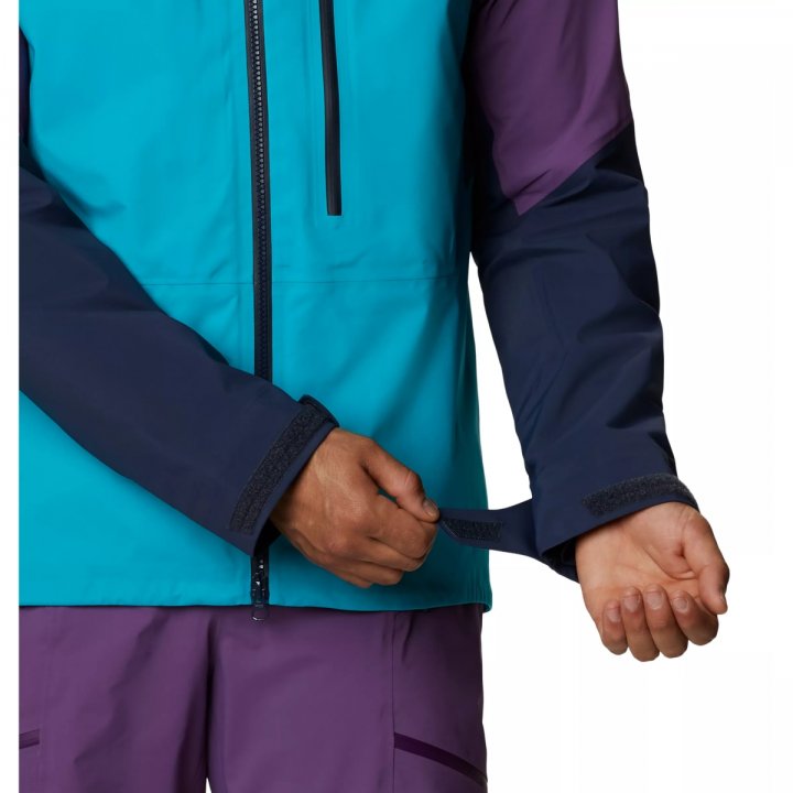 Mountain Hardwear Exposure 2 Gore-tex Pro Lite Jacket - Traverse - Large - Sportandleisure.com