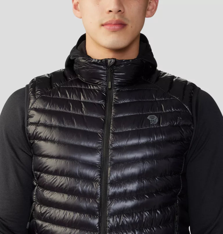 Mountain Hardwear Men's Ghost Whisperer/2 Vest - Black - XXL - Sportandleisure.com