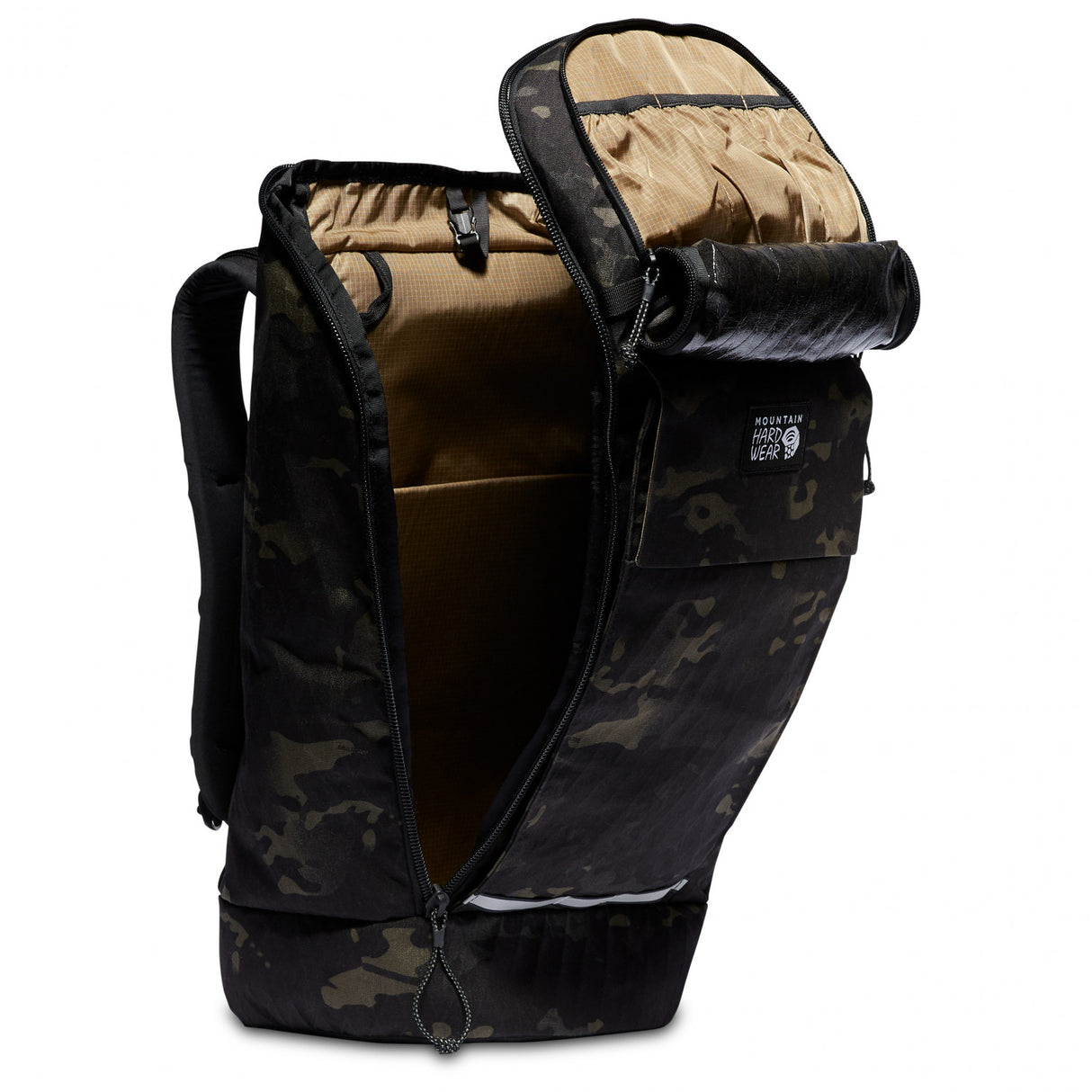Mountain Hardwear Unisex Grotto 30L Zip Backpack - Black MultiCam - Sportandleisure.com