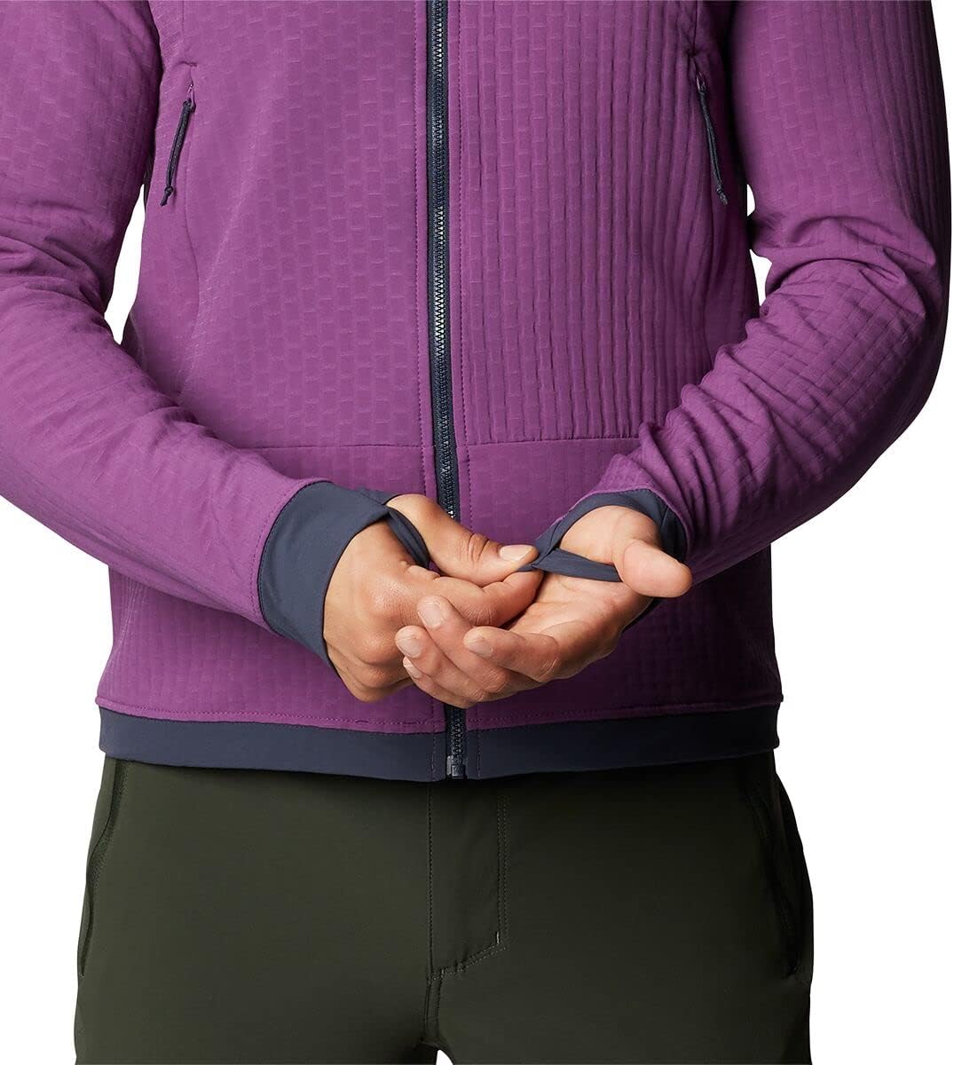 Mountain Hardwear Men's Keele Ascent Hoody - Cosmos Purple - Large - Sportandleisure.com