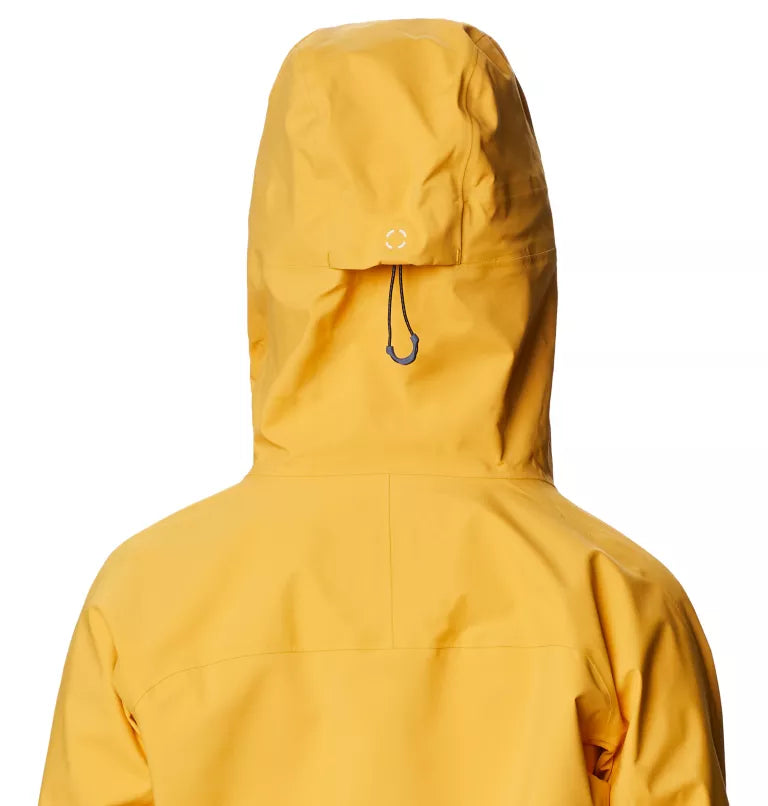 Mountain Hardwear Women's Exposure/2 Pro Light Jacket - Gold Hour - Large - Sportandleisure.com