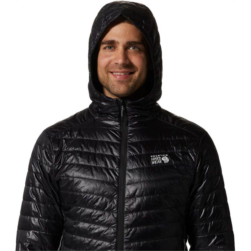 Mountain Hardwear Ghost Shadow Hoody - Men - Black - Small - Sportandleisure.com