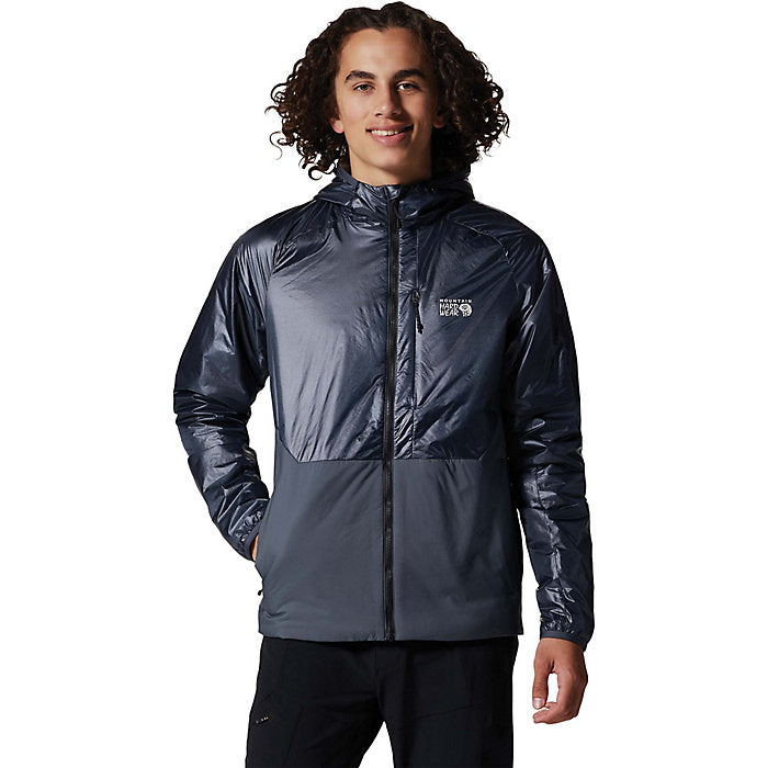 Mountain Hardwear Kor Nimbus Hoody - Men - Blue Slate - Sportandleisure.com