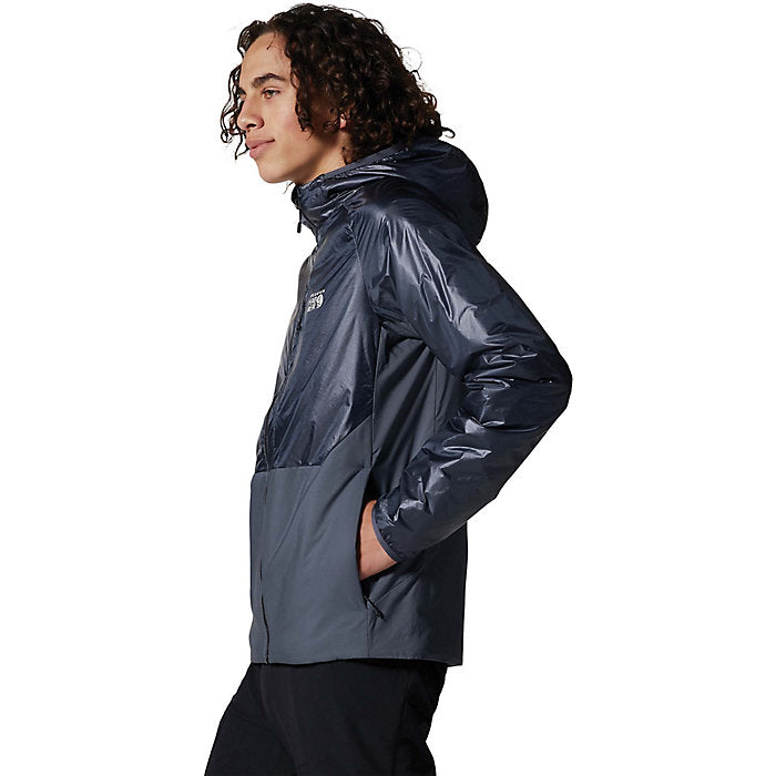 Mountain Hardwear Kor Nimbus Hoody - Men - Blue Slate - Sportandleisure.com