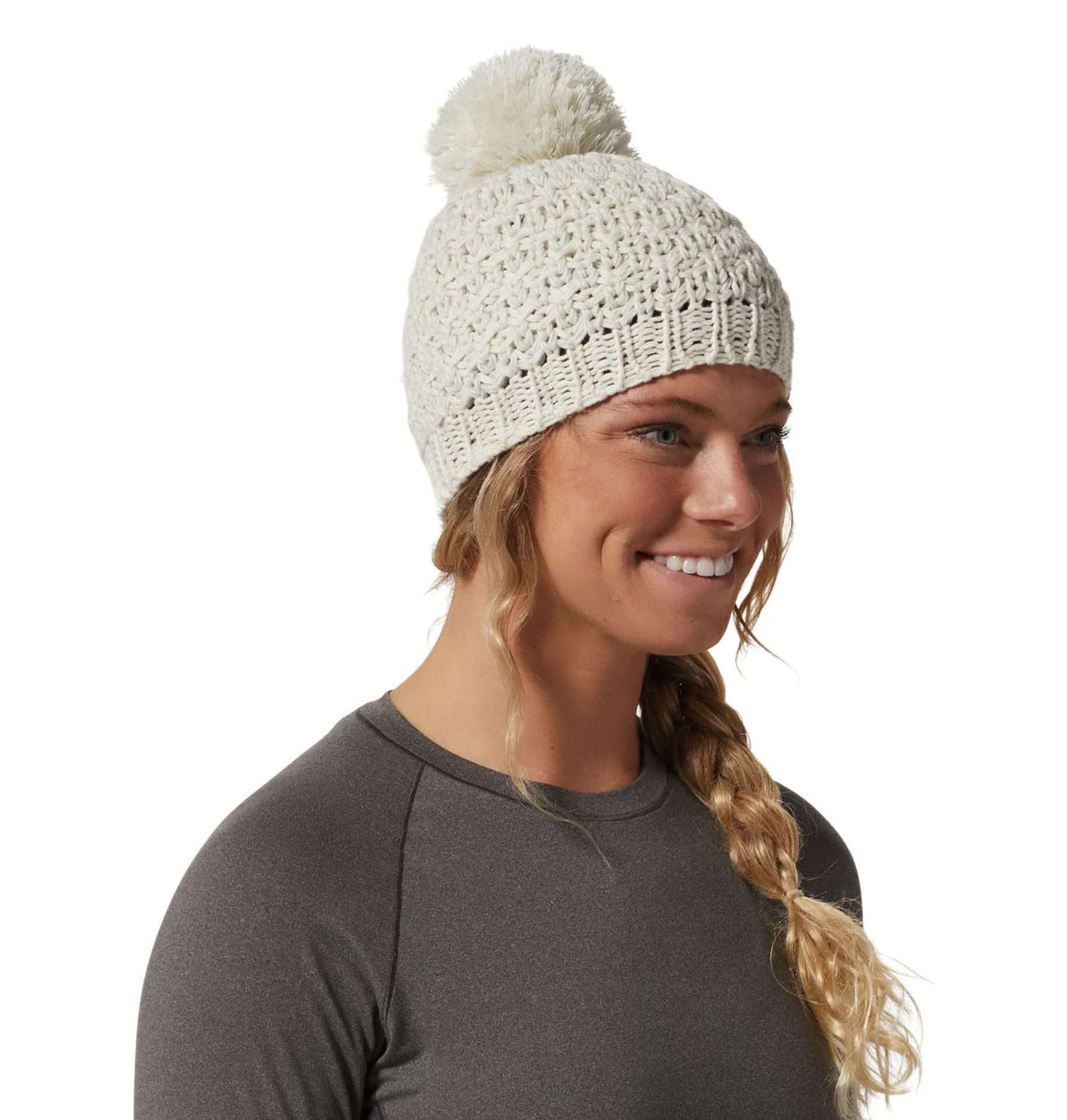 Mountain Hardwear Women's Snow Capped Beanie - Stone - Sportandleisure.com