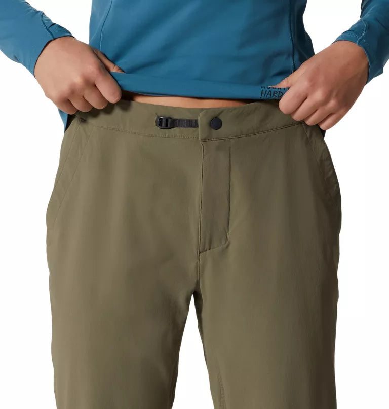 Mountain Hardwear Chockstone Trail Pant - Women - Stone Green - Small (Size 6) - Sportandleisure.com