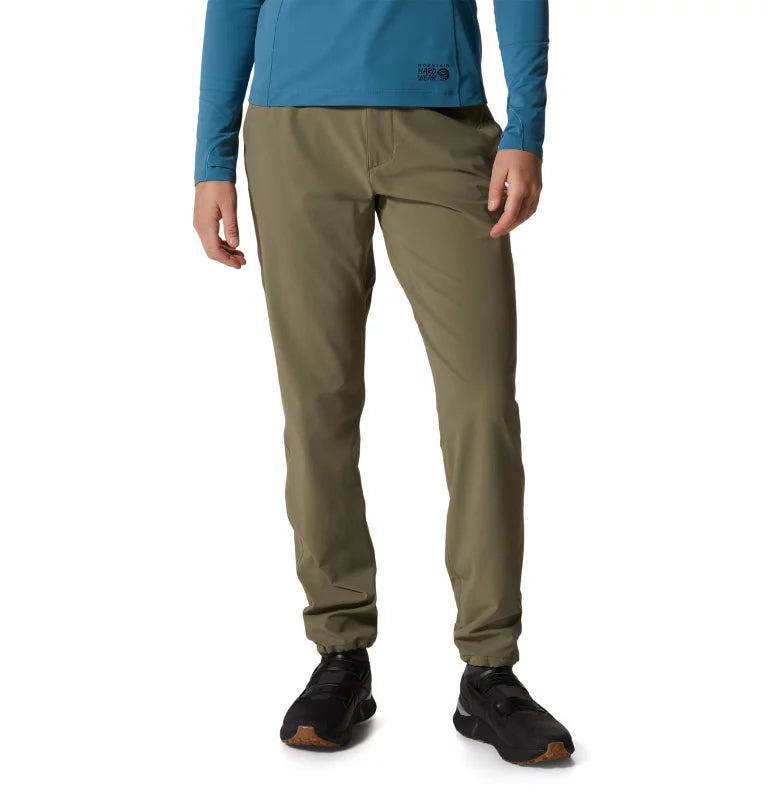 Mountain Hardwear Chockstone Trail Pant - Women - Stone Green - Small (Size 6) - Sportandleisure.com