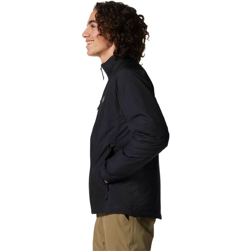 Mountain Hardwear Men's Kor Strata Jacket - Black - XL - Sportandleisure.com