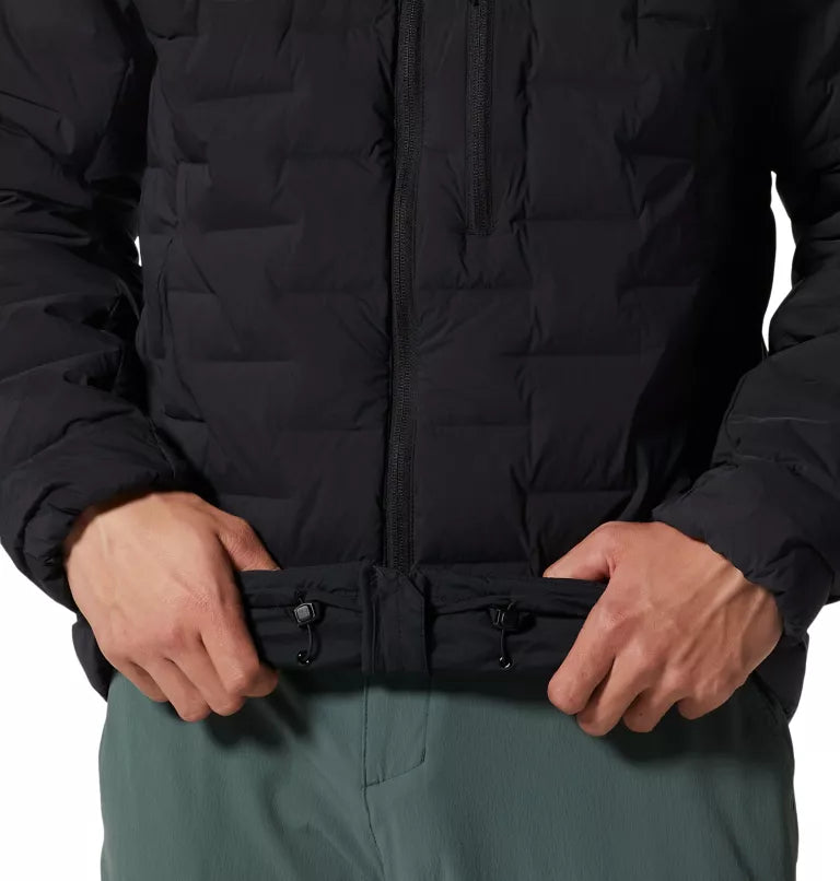 Mountain Hardwear Men's Stretchdown Hoody - Black - Sportandleisure.com