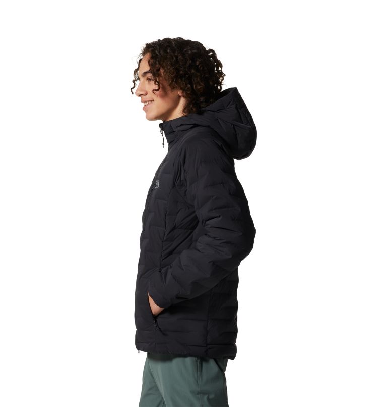 Mountain Hardwear Men's Stretchdown Hoody - Black - Sportandleisure.com