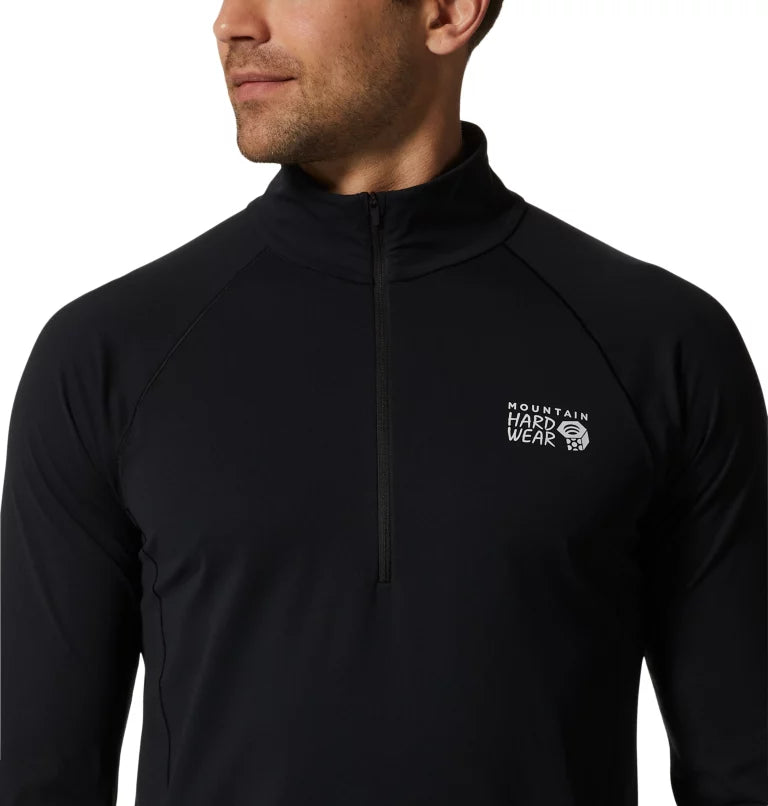 Mountain Hardwear Men's Mountain Stretch 1/2 Zip T-shirt - Sportandleisure.com