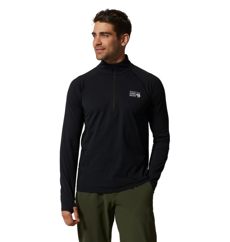 Mountain Hardwear Men's Mountain Stretch 1/2 Zip T-shirt - Sportandleisure.com