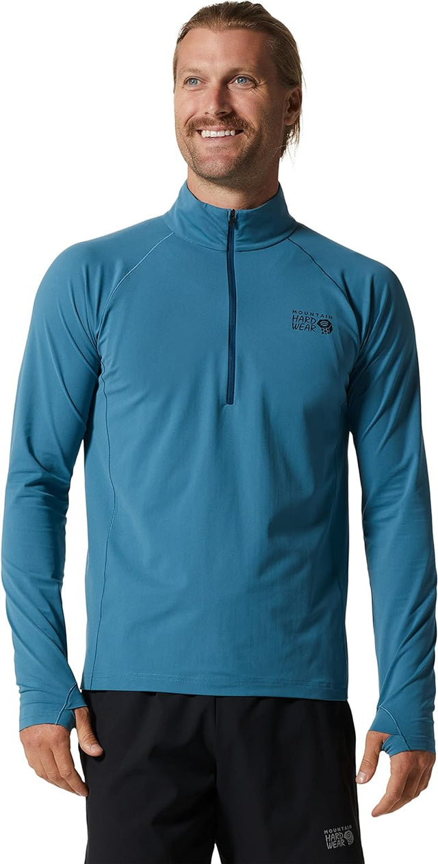 Mountain Hardwear Men's Mountain Stretch 1/2 Zip T-shirt - Sportandleisure.com