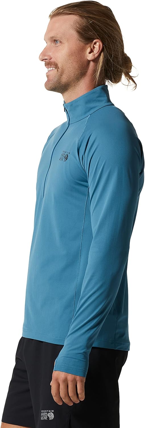 Mountain Hardwear Men's Mountain Stretch 1/2 Zip T-shirt - Sportandleisure.com