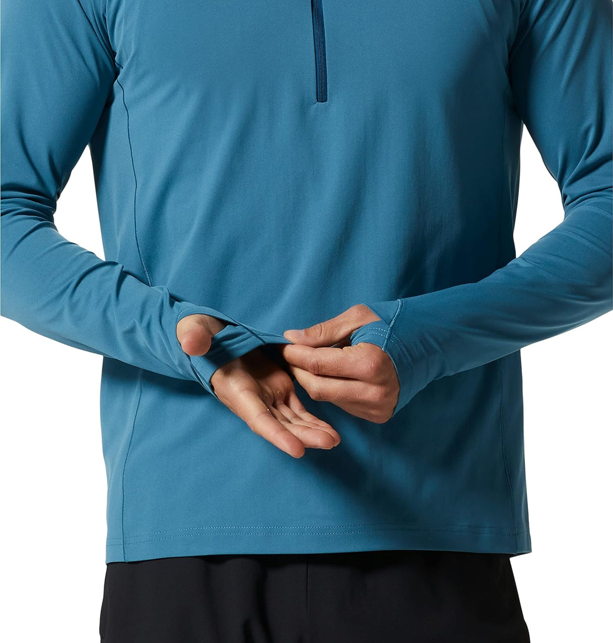 Mountain Hardwear Men's Mountain Stretch 1/2 Zip T-shirt - Sportandleisure.com