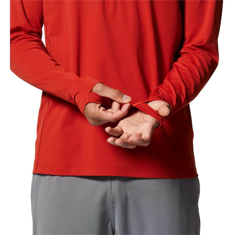 Mountain Hardwear Men's Mountain Stretch 1/2 Zip T-shirt - Sportandleisure.com