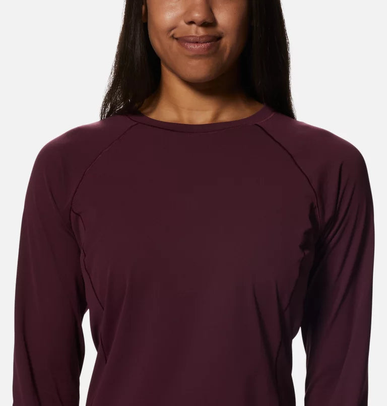 Mountain Hardwear Women's Mountain Stretch Long Sleeve Crew Shirt - Sportandleisure.com