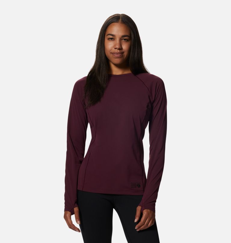 Mountain Hardwear Women's Mountain Stretch Long Sleeve Crew Shirt - Sportandleisure.com