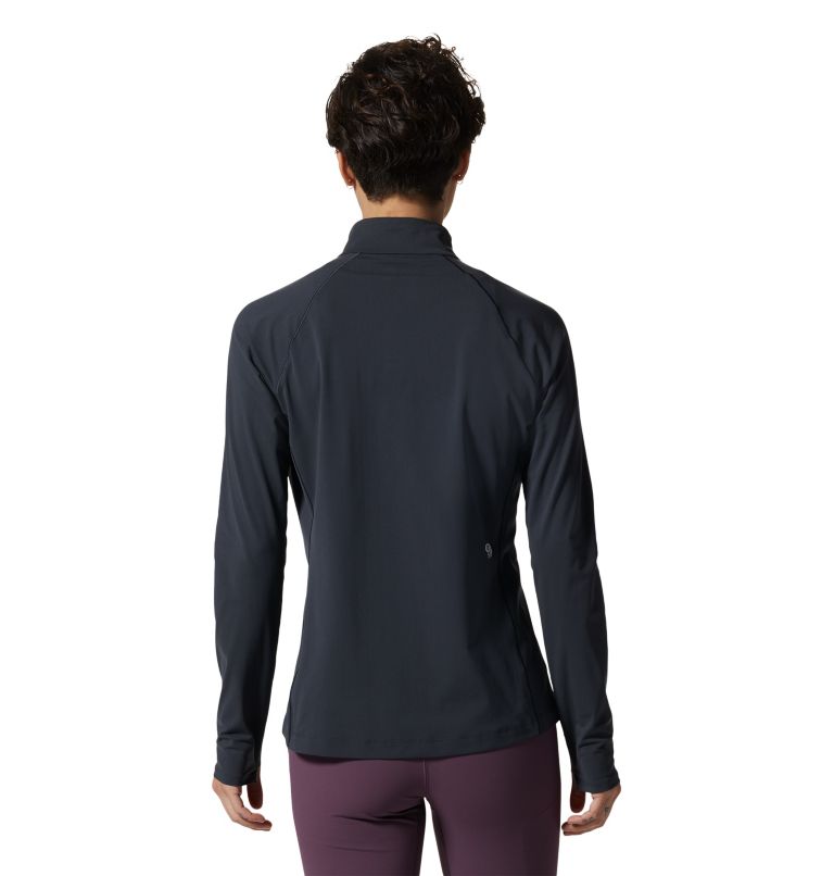 Mountain Hardwear Mountain Stretch Half Zip - Female - Black - XS - Sportandleisure.com