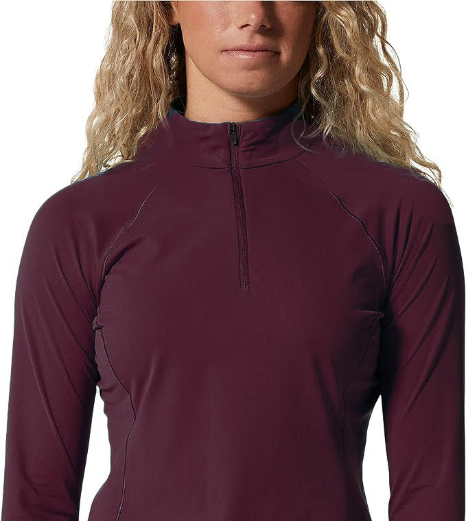 Mountain Hardwear Women's Mountain Stretch Half Zip Top - Sportandleisure.com