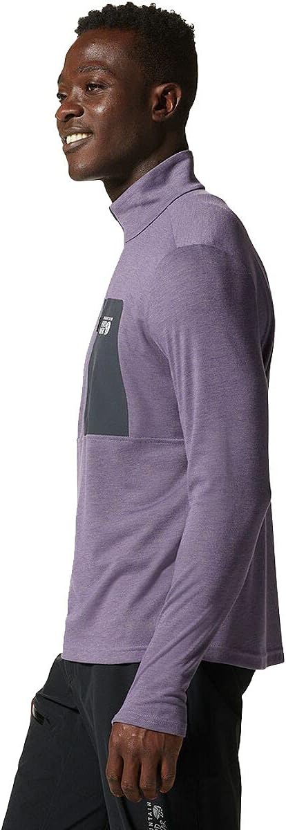 Mountain Hardwear Men's Rogue Pursuit 1/4 Zip Pullover - Allium - Sportandleisure.com