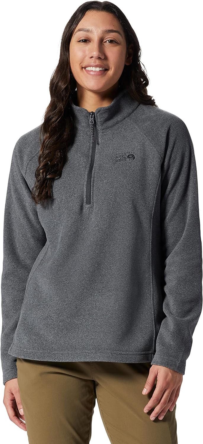 Mountain Hardwear Women's Polartec Microfleece 1/4 Zip Pullover - Sportandleisure.com