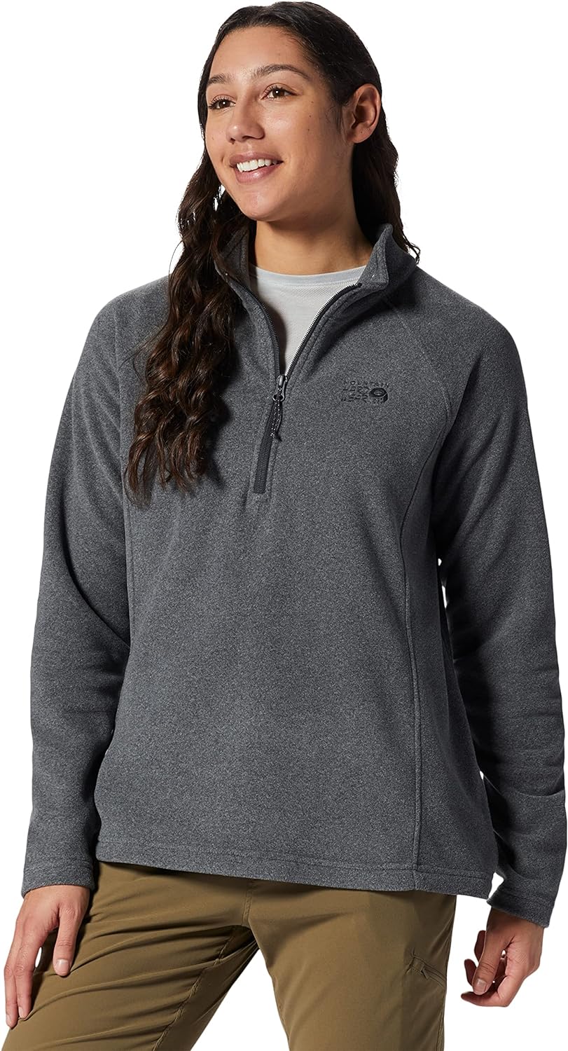 Mountain Hardwear Women's Polartec Microfleece 1/4 Zip Pullover - Sportandleisure.com