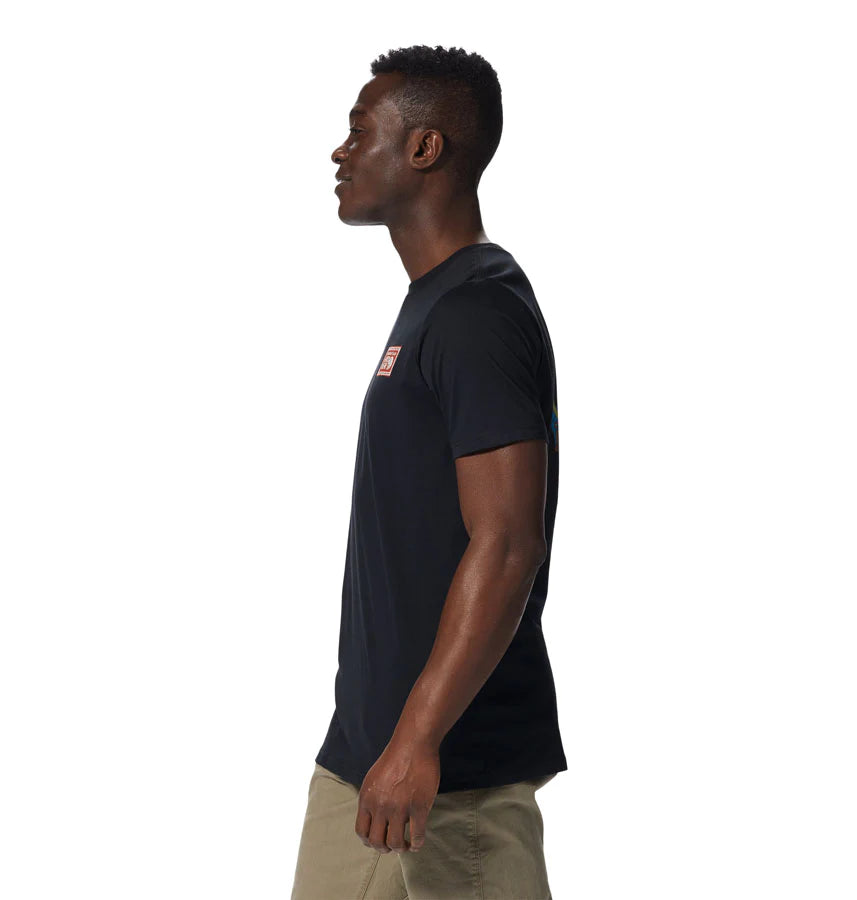 Mountain Hardwear Men's Pack Yak Short Sleeve T-shirt - Black - Small - Sportandleisure.com