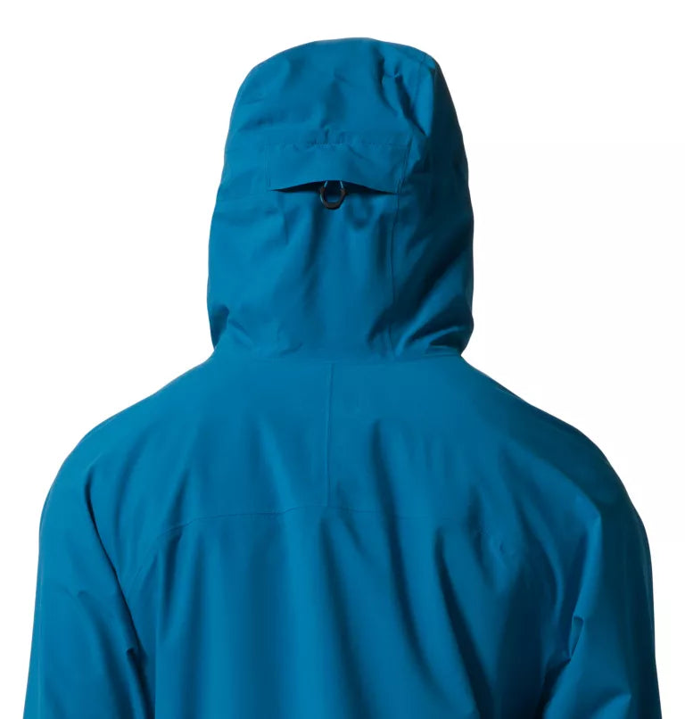 Mountain Hardwear Stretch Ozonic Jacket - Female - Vinson Blue - Medium - Sportandleisure.com